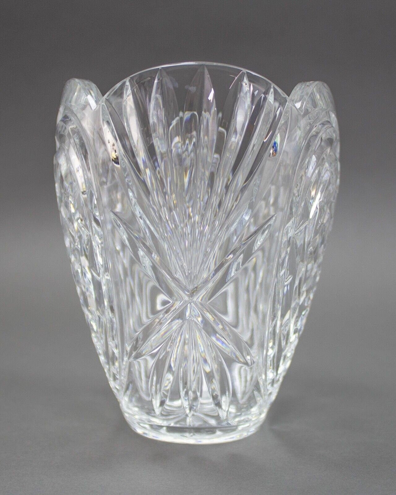 Waterford Crystal "Heart" Bowl Vase 8"