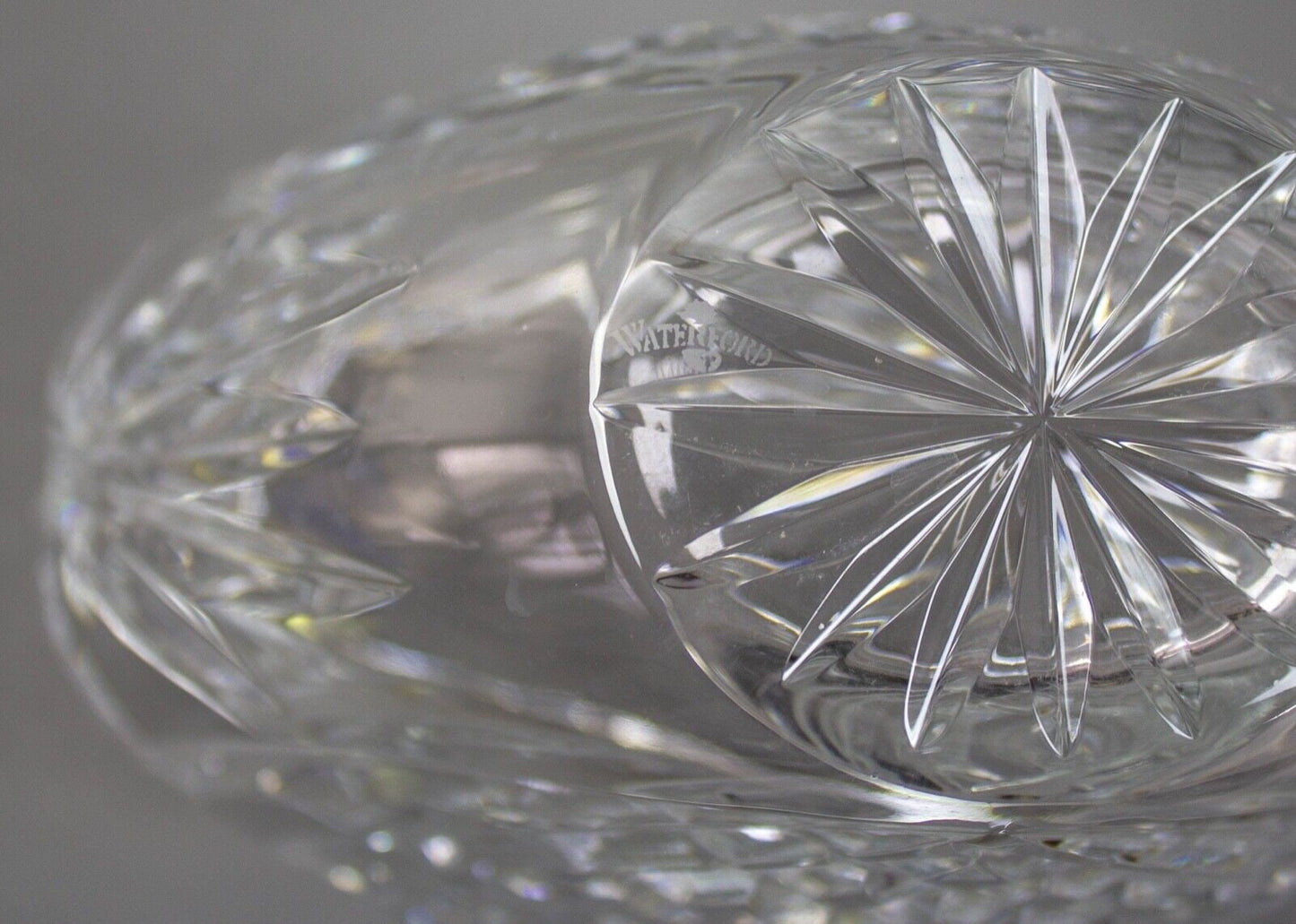 Waterford Crystal "Heart" Bowl Vase 8"