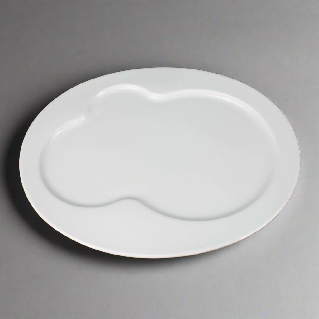 Villeroy & Boch "Party" Series Gourmet White Plate Platter 14" New With Tag