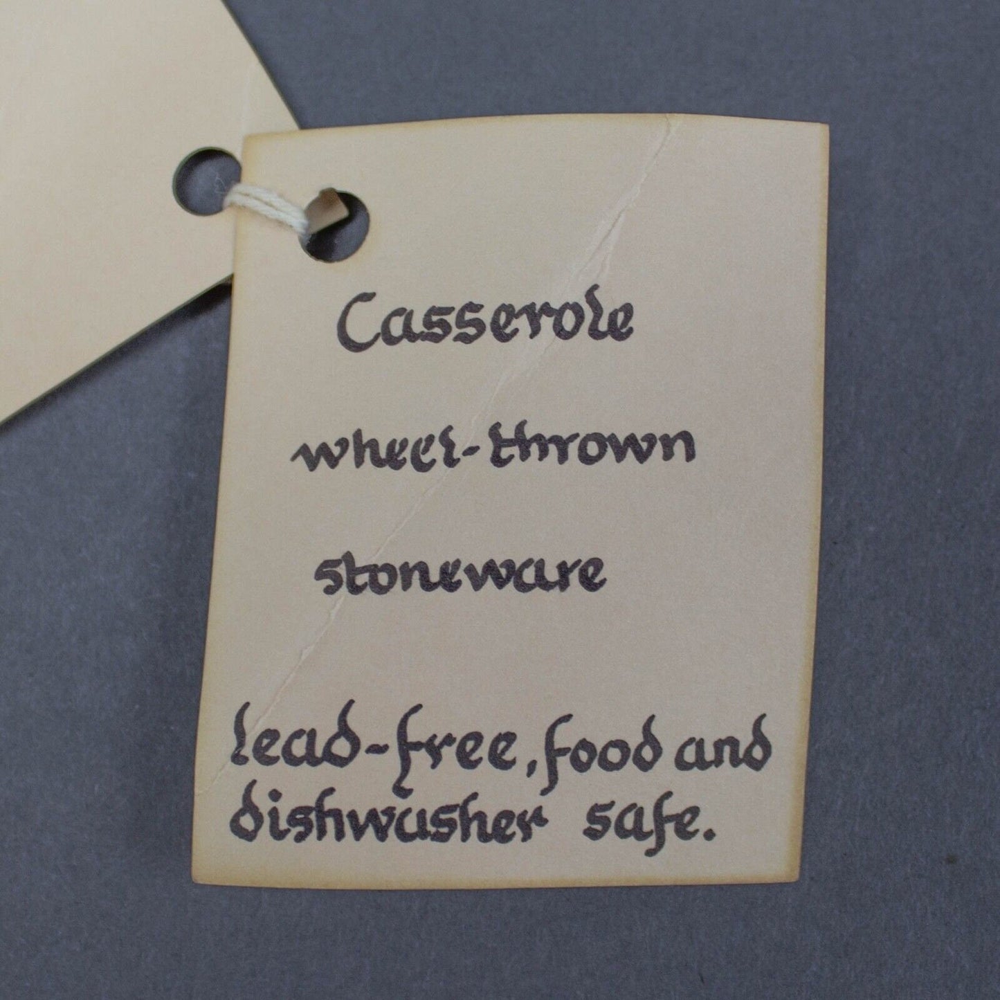 Christy Crews Dunn The Sylvan Studios Casserole Wheel Thrown Stoneware Pottery