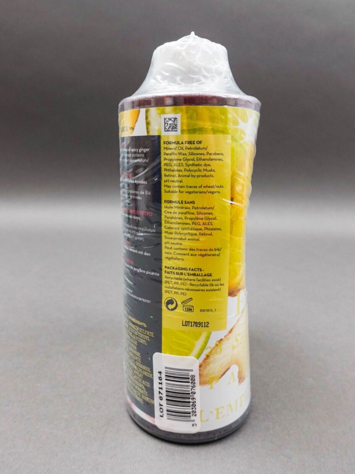 Korres Ginger Lime Shower Gel 13.53 oz / 400 ml Set Of 2 New Sealed