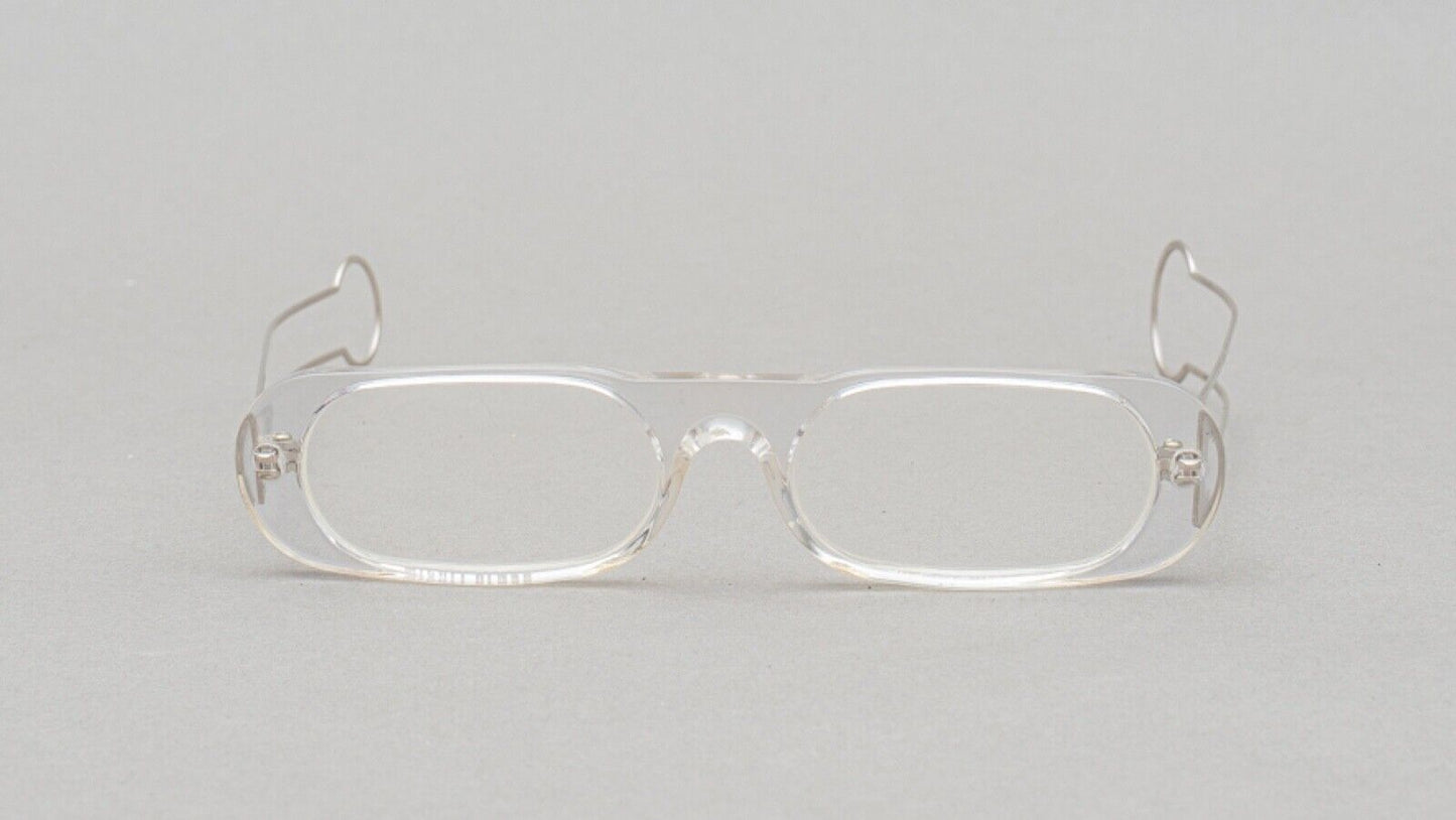 Michel Henau M 7 100 Transparant Eyeglasses Frames Made In France