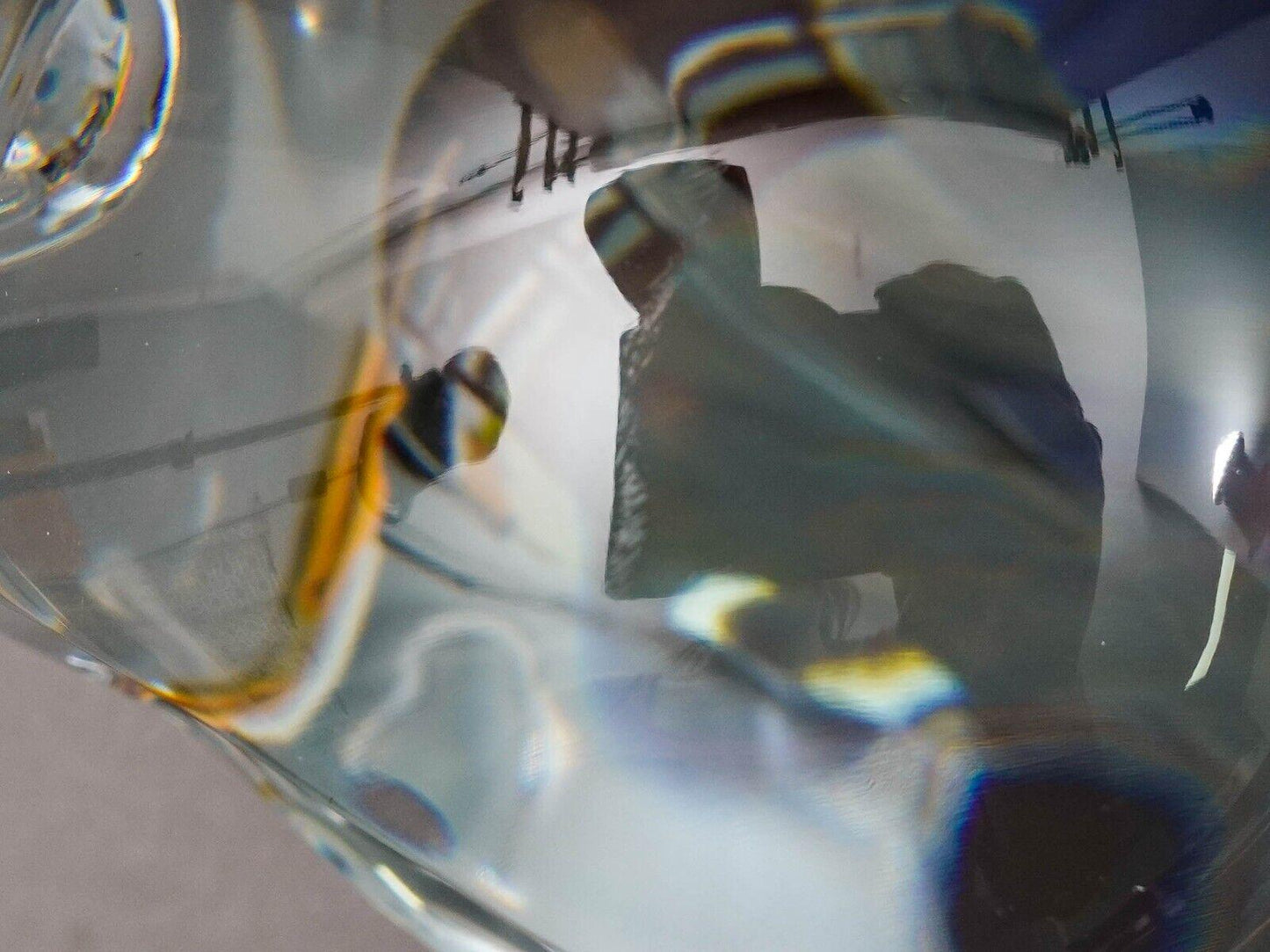 Baccarat Crystal France R. Rigot Signed Large Owl Ltd Ed Figure Sculpture 8 3/4"