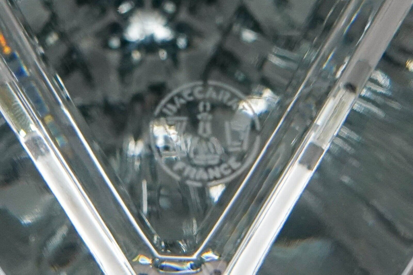 Baccarat Crystal France Osiris Obelisk Louxor Monument Glass Sculpture Large 15"