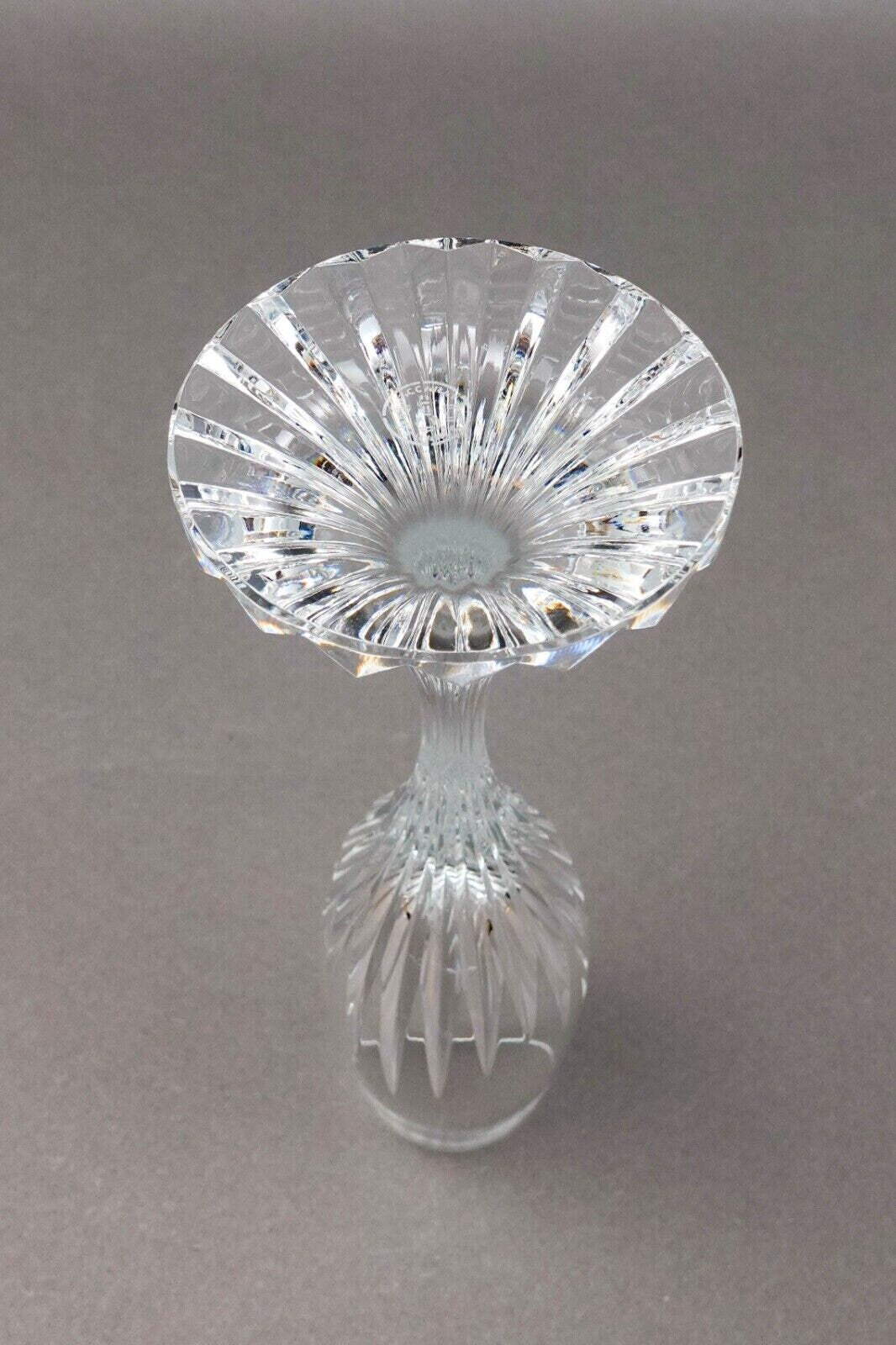 Baccarat Crystal France Massena 8 1/2" Champagne Flute Glasses Set Of 5