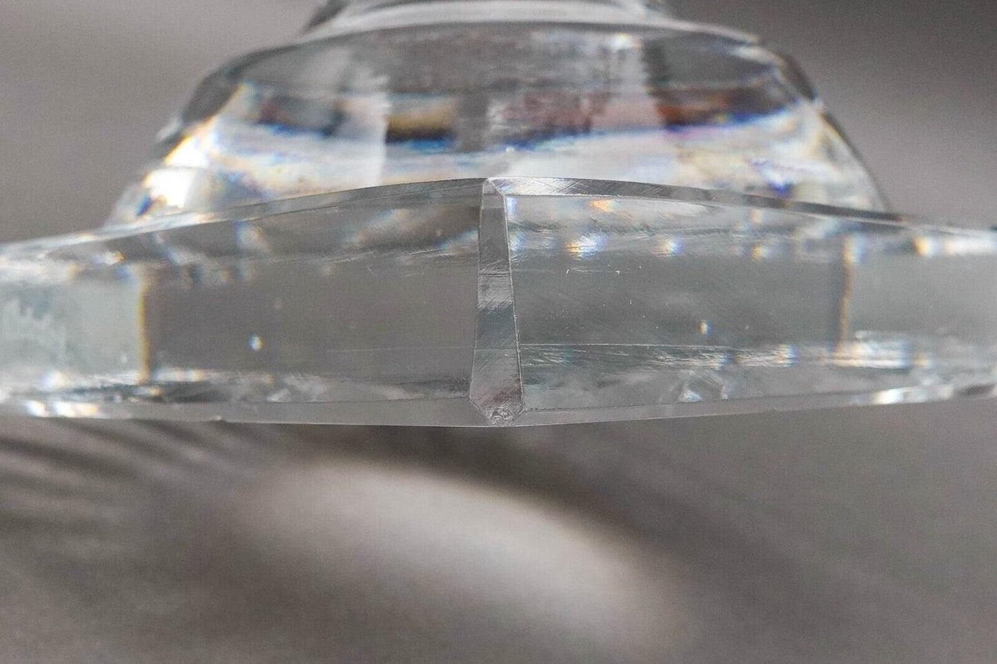 Waterford Ireland Vintage Master Cutter Collection Footed Crystal Vase 10 1/2"