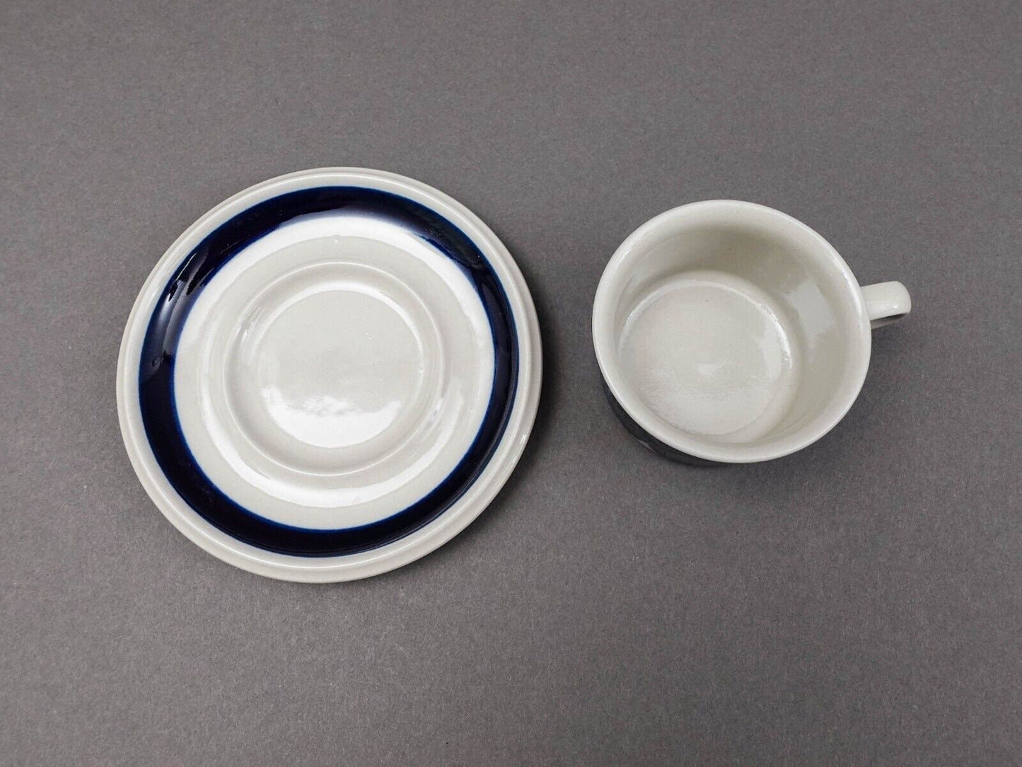 Arabia Finland Ulla Procope Anemone Demitasse Espresso Cup & Saucer Set Of 2