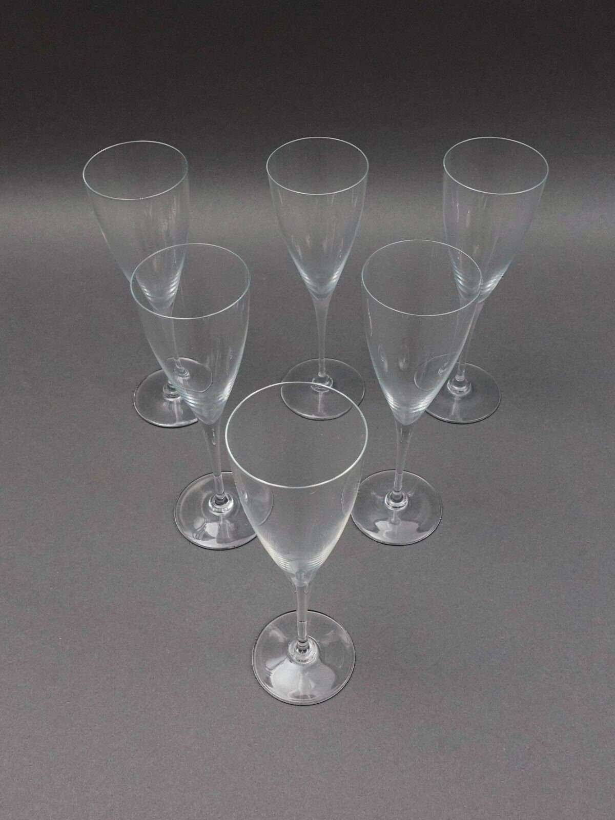Baccarat Crystal France Dom Perignon 7 3/8" Port Wine Glasses Set Of 6