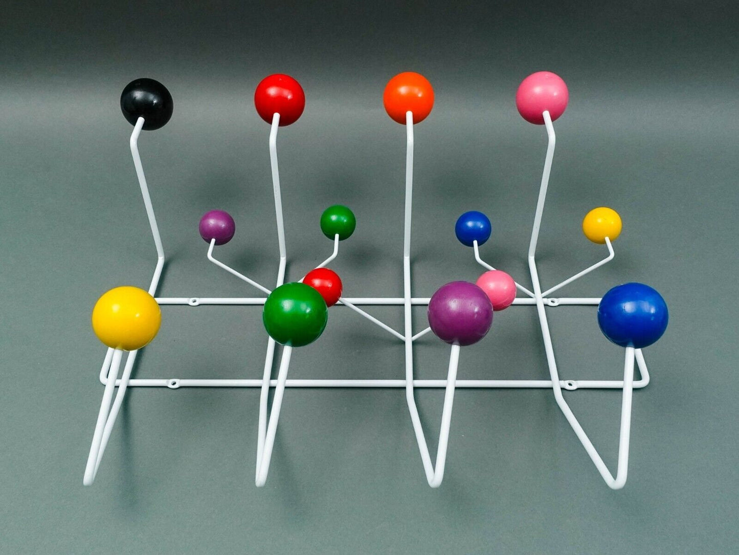 Herman Miller Charles & Ray Eames Mid Century Modern Hang It All Wall Coat Rack