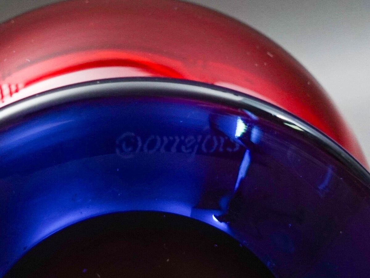 Orrefors Sweden Erika Nils Lagerbielke Solo Tulip Art Glass Vase 12 1/2"