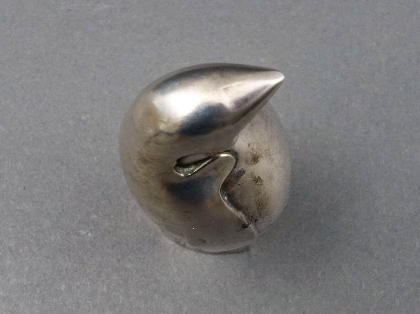 Dansk Japan MCM Silver Plated Penguin Paperweight Figurine