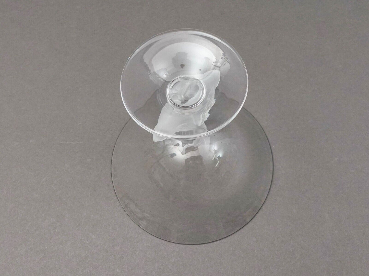Sasaki Crystal Japan Etuso Yamagishi Wings Frosted Love Birds Compote Bowl