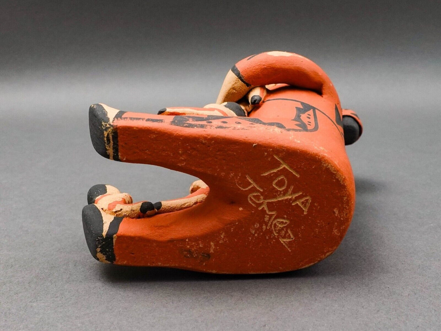 Toya Jemez Pueblo Native American Storyteller Six Children Pottery Sculpture
