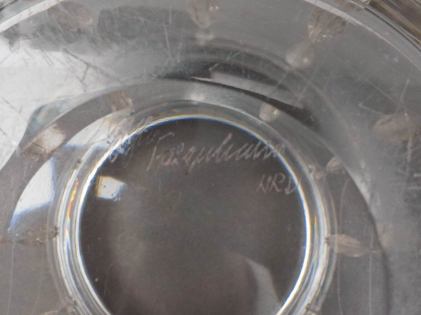 Clyne Farquharson For John Walsh Crystal Kendal Lidded Biscuit Barrel Cookie Jar
