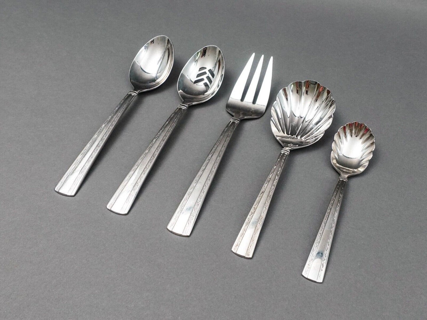 Waterford Greenwich 18/10 Stainless Steel 5 Piece Serving Set