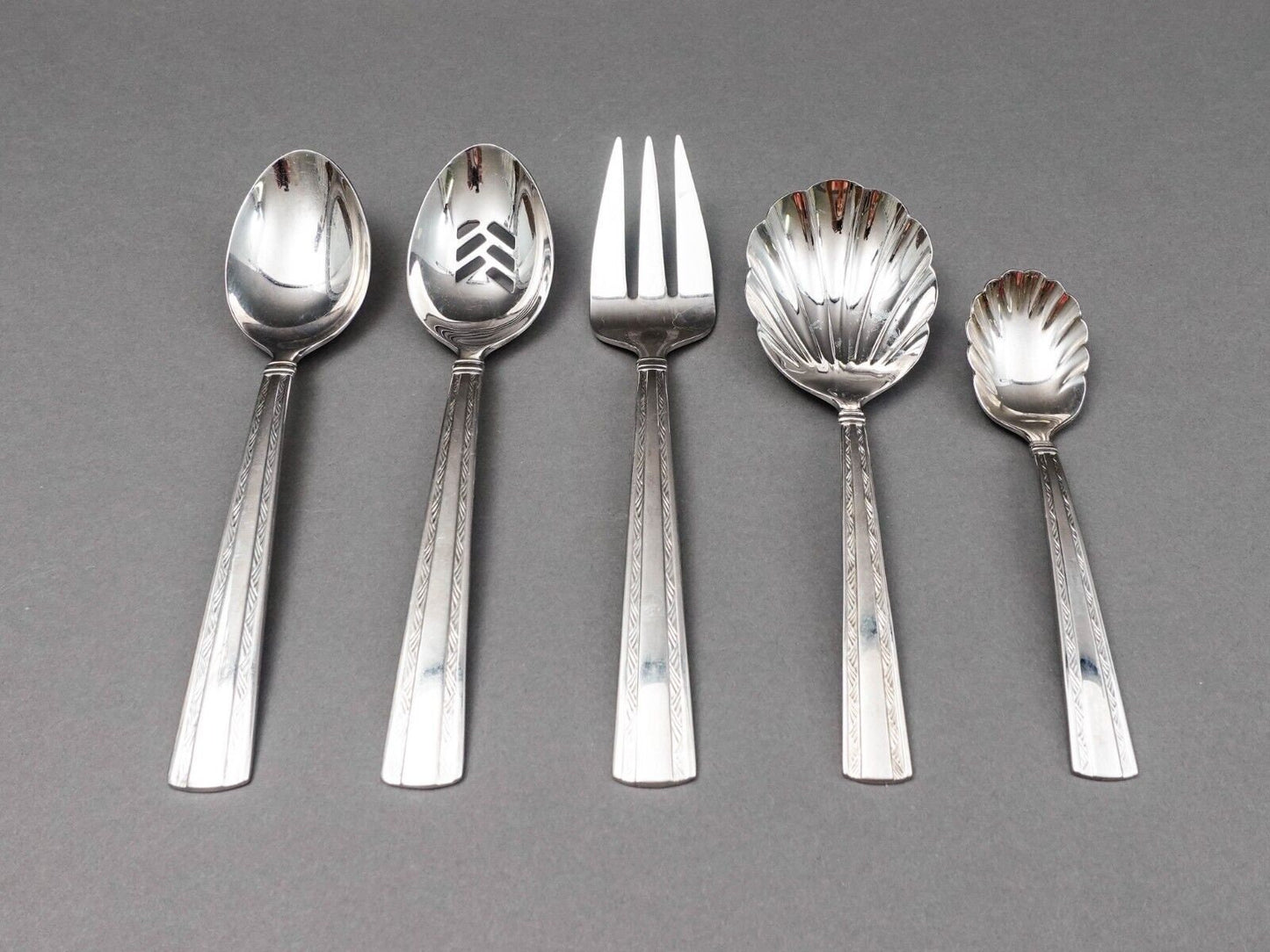 Waterford Greenwich 18/10 Stainless Steel 5 Piece Serving Set