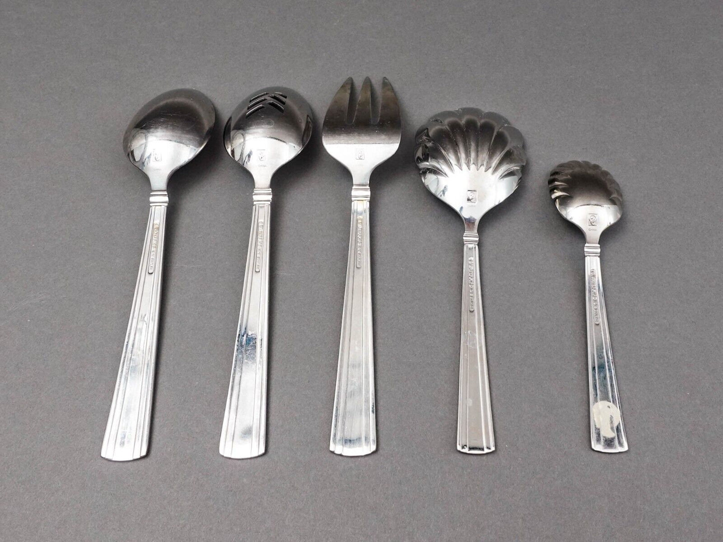 Waterford Greenwich 18/10 Stainless Steel 5 Piece Serving Set