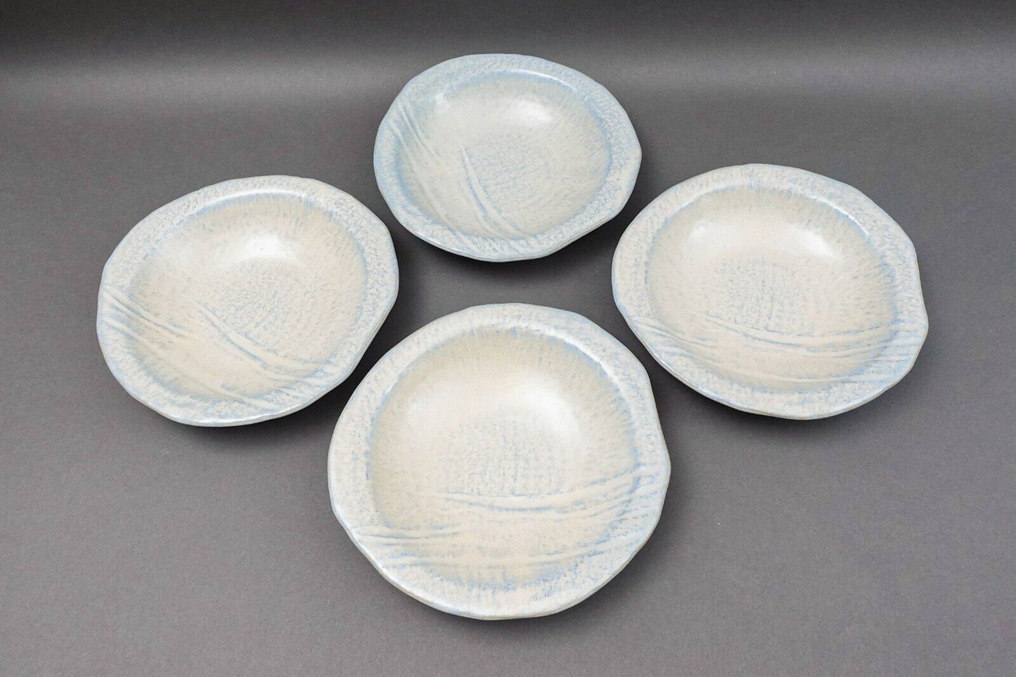 Wabisabi Collection By Muirfield B-4 Mashiko Japan 9 5/8" Rimmed Soup Bowl