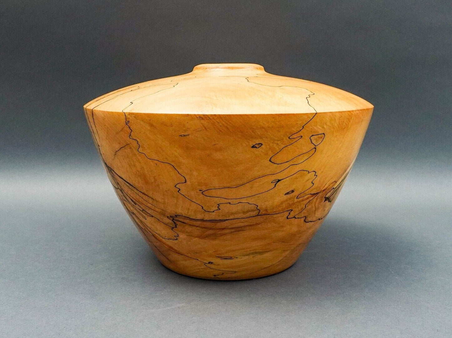 Ron Pessolano (American, 1947-2017) Signed Studio Turned Wood Vase