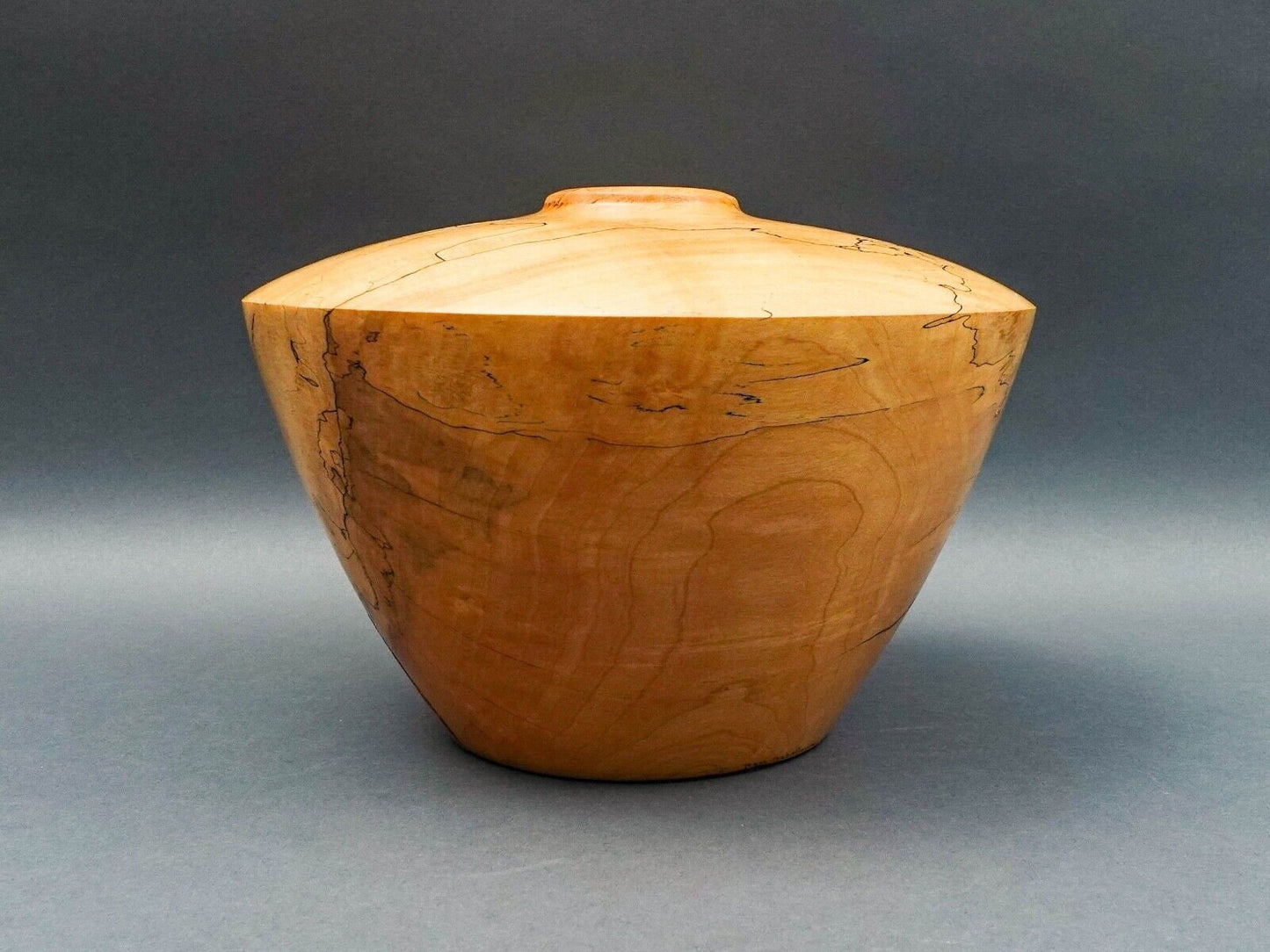 Ron Pessolano (American, 1947-2017) Signed Studio Turned Wood Vase