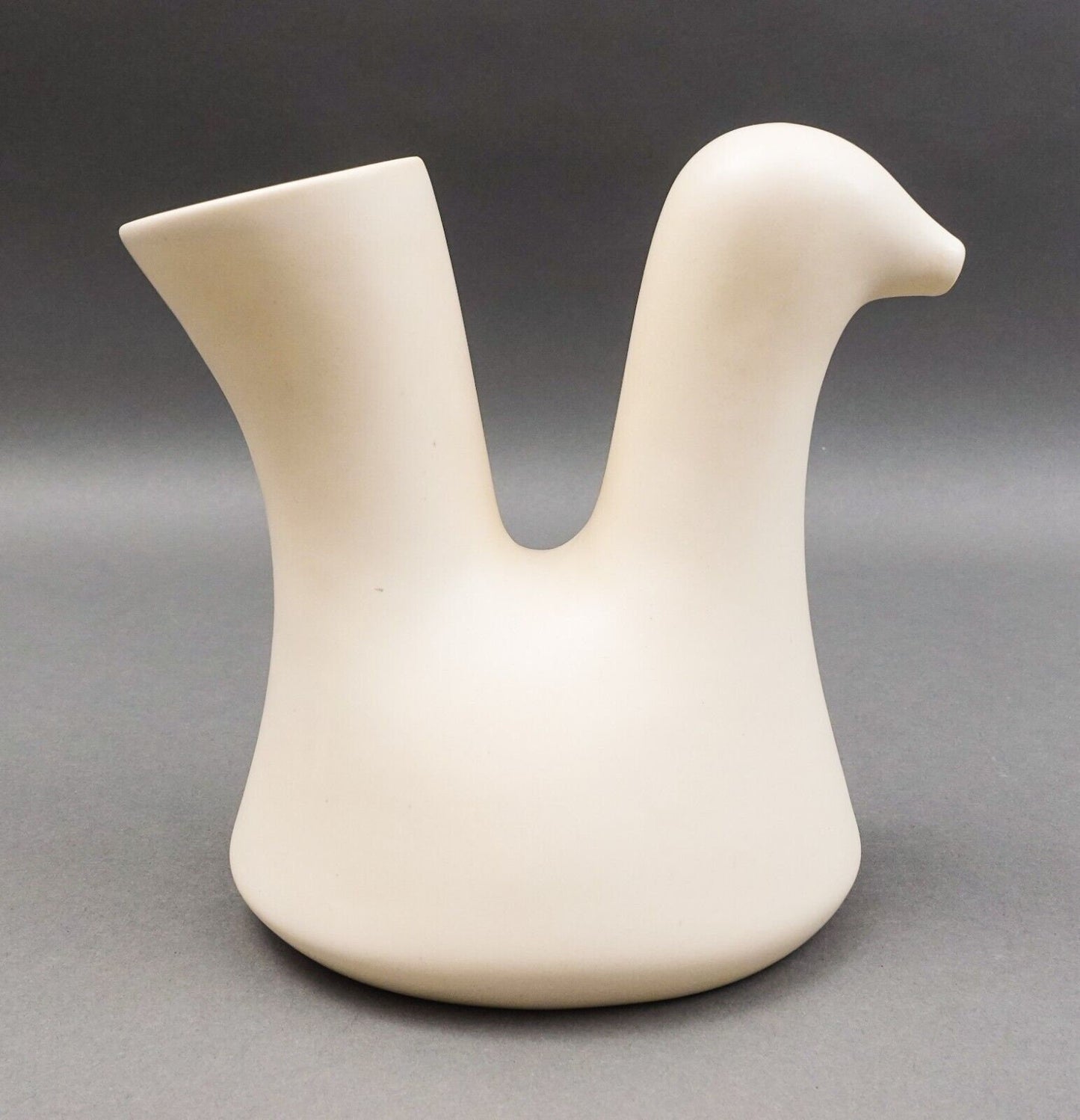 Josephine Baker Jean Varoqueaux Vintage White Ceramic Art Pottery Pitcher