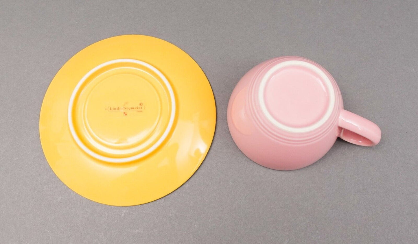 Lindt Stymeist Japan Colorways Cafe Au Lait Coffee Tea Cups & Saucers Set Of 6
