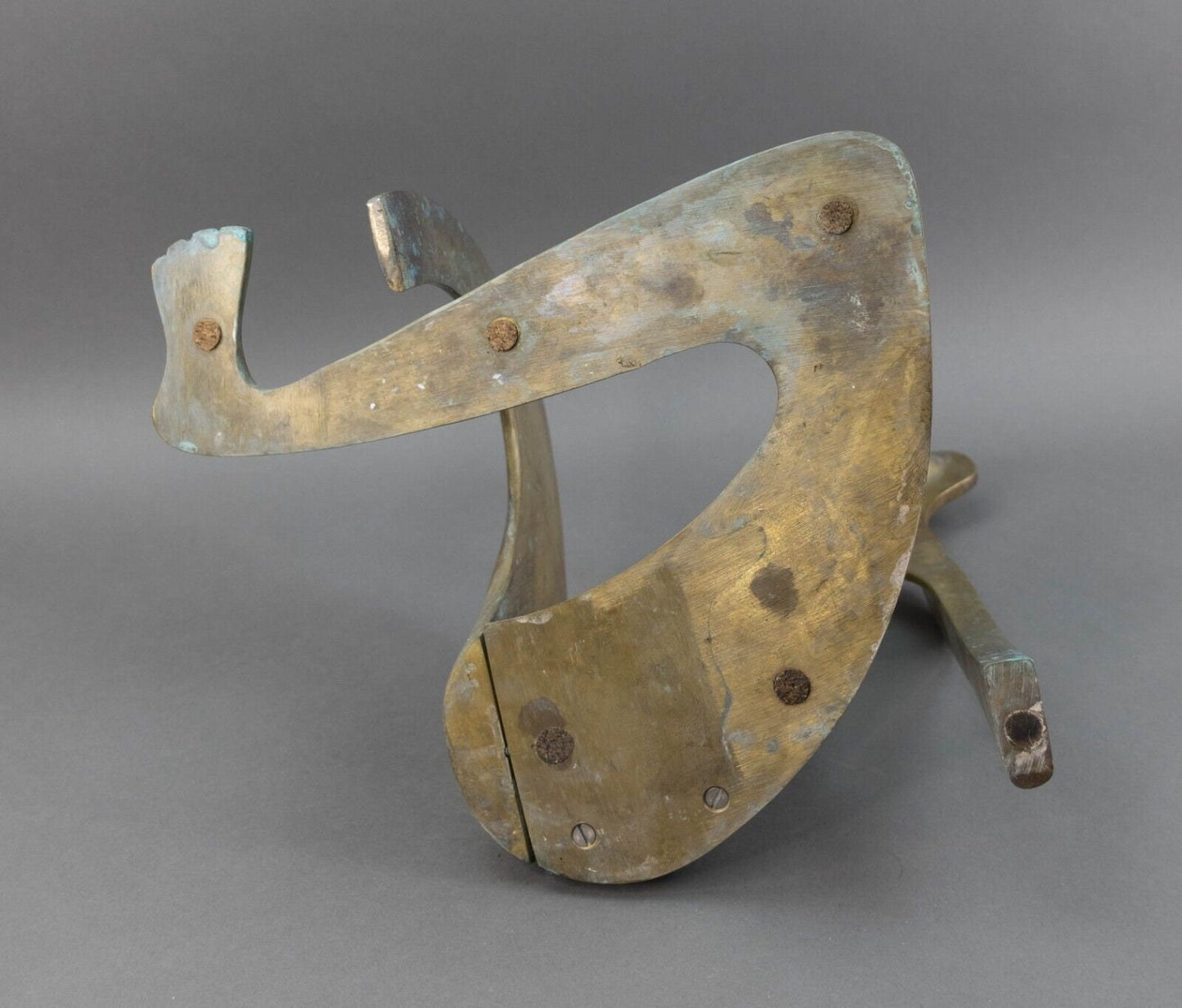 Arleen Eichengreen & Nancy Gensburg Signed Abstract Reclining Figure Sculpture