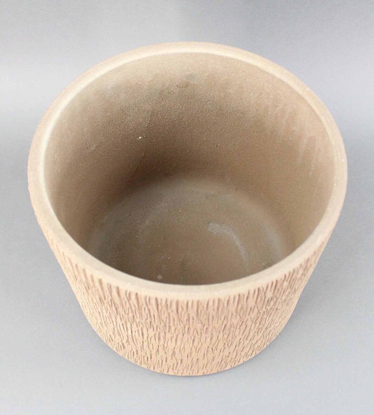 Gainey AC-10 Nuts & Bolts Sgraffito Architectural Pottery Planter Mid Century