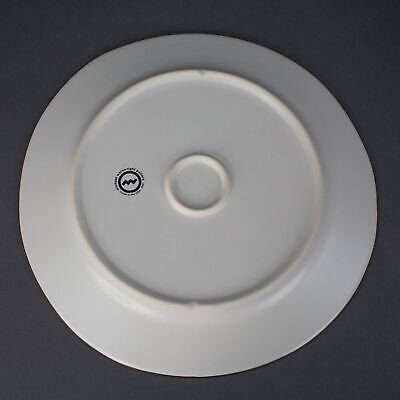 Michael Wainwright Almafi Platinum Crackle Charger Dinner Plates 11.5" Set of 6