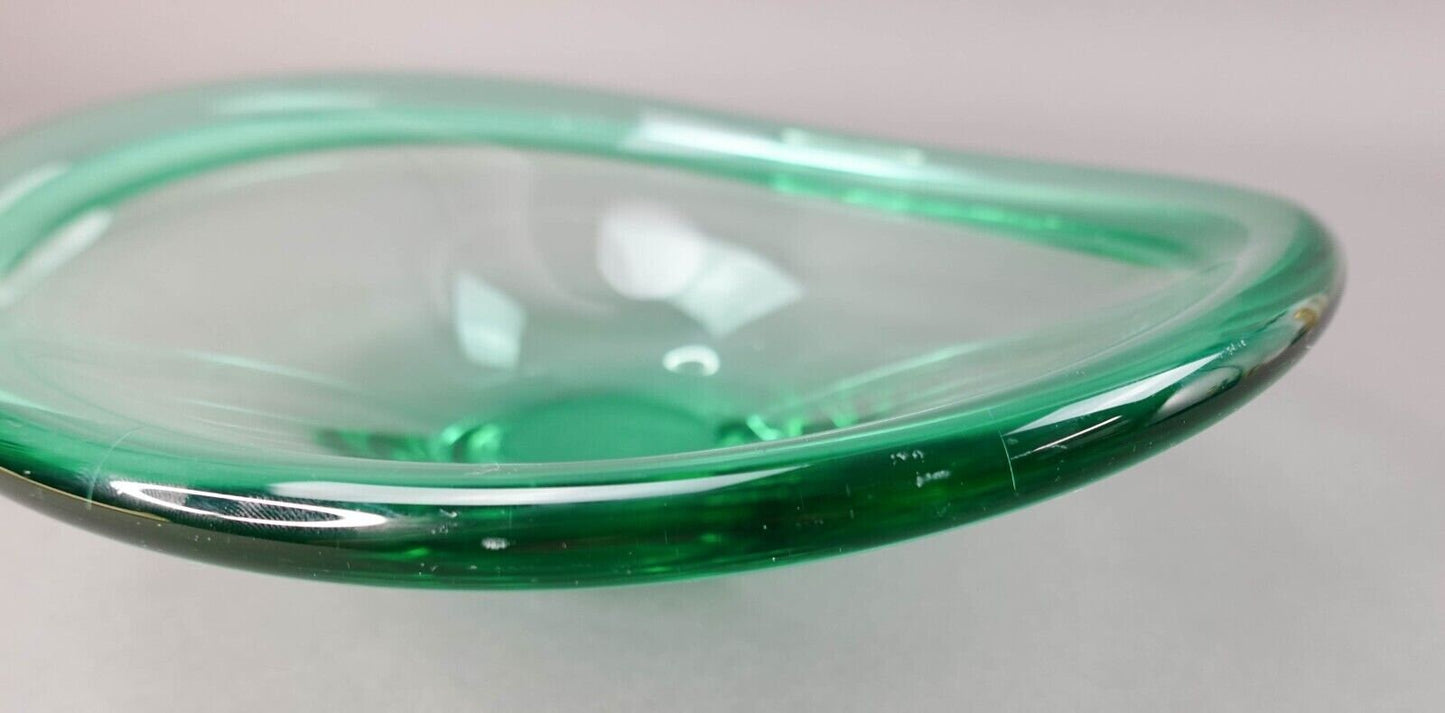 Holmegaard Denmark 1956 By Per Lutken Vintage MCM Danish Art Glass Selandia Bowl