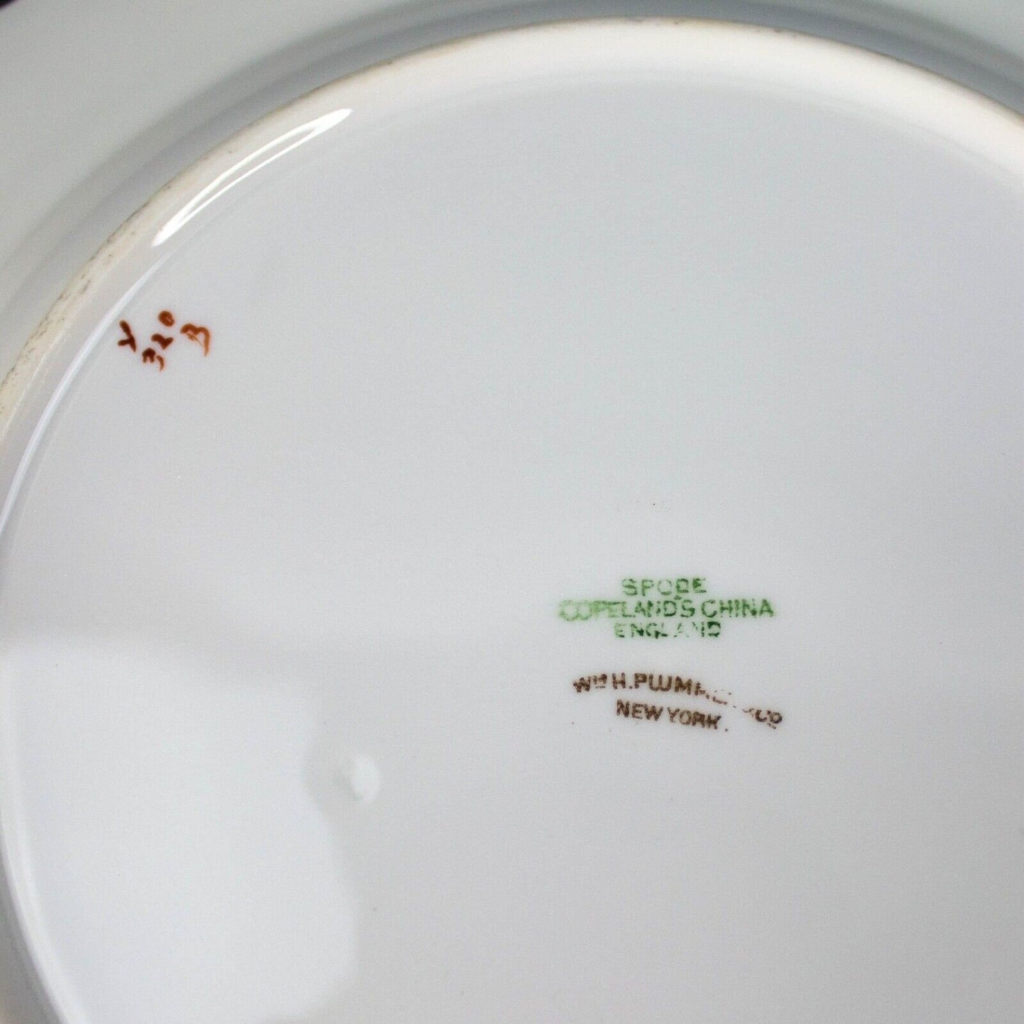 Spode Copeland WMH Plummer & Co NY Landscape Castle Scene 8.75" Plates Set Of 3