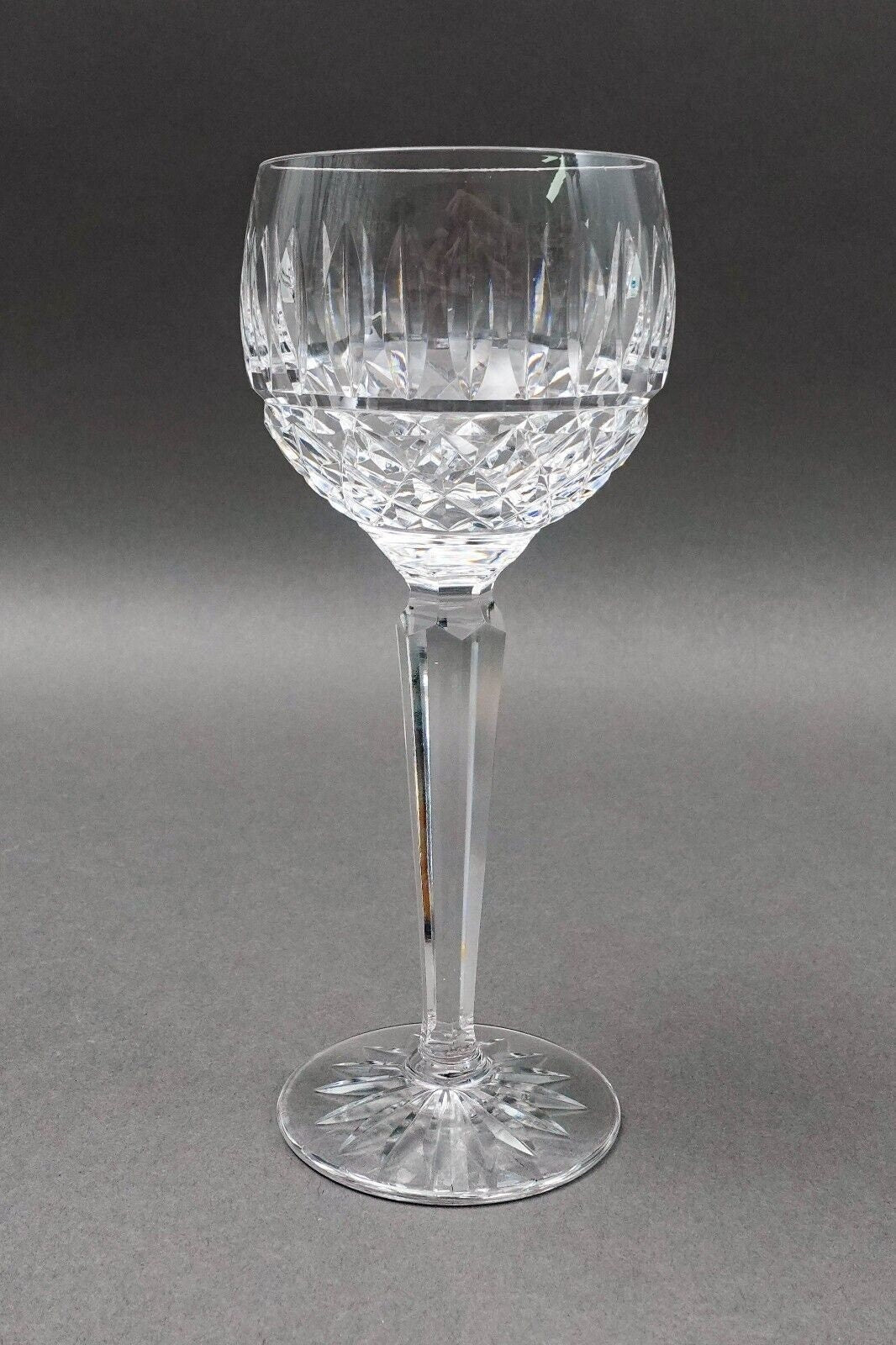 Waterford Crystal Maeve Wine Hock Goblets Glasses 7 1/2" Set Of 4