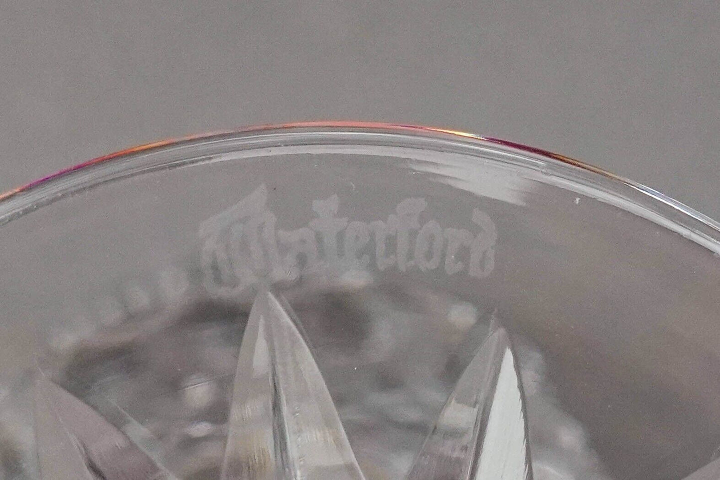 Waterford Crystal Maeve Wine Hock Goblets Glasses 7 1/2" Set Of 4