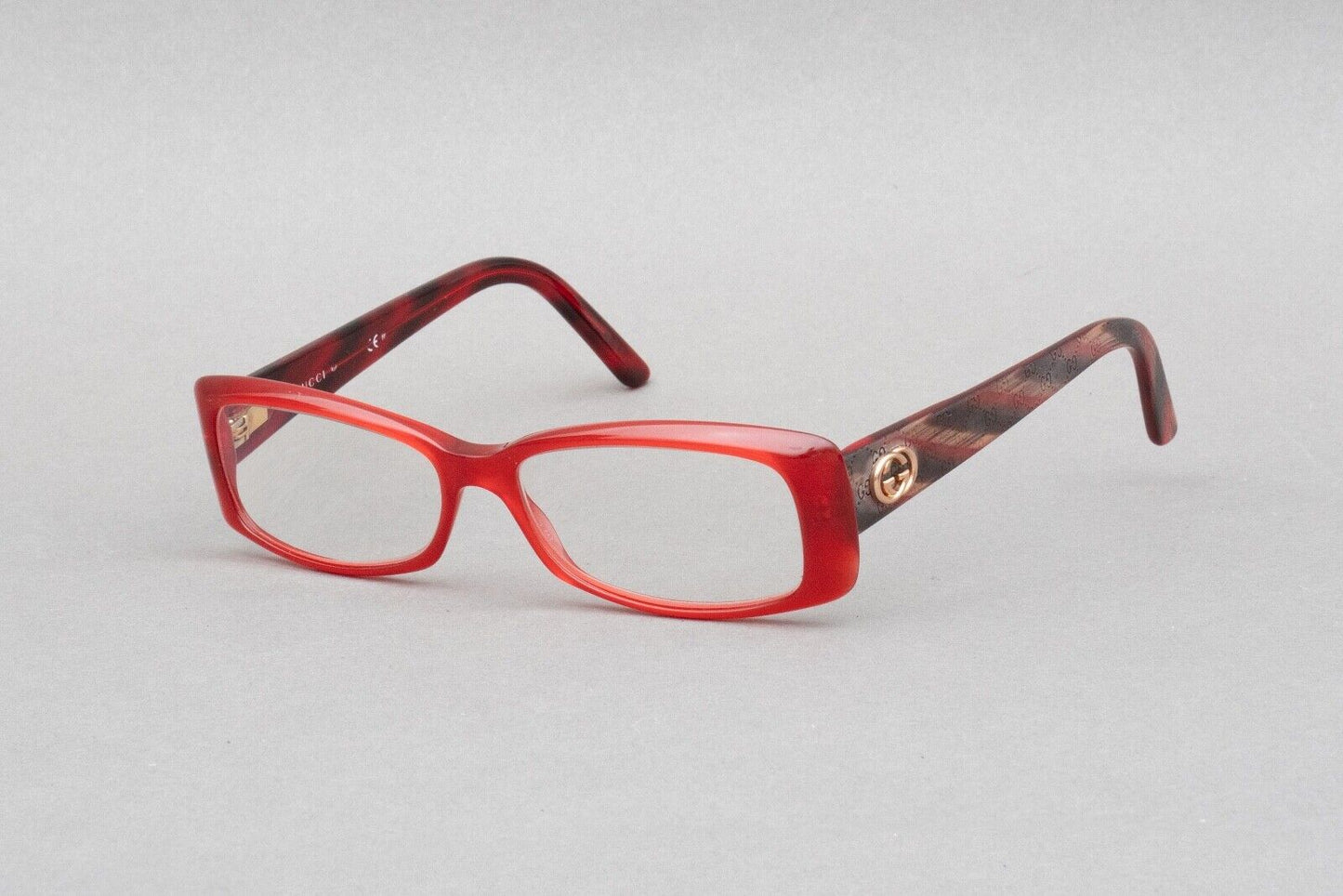 Gucci GG3560 L7F Full Rim Red Eyeglasses Frames 135 Made In Italy