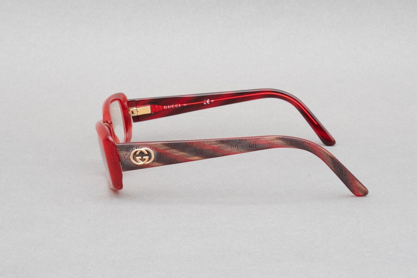 Gucci GG3560 L7F Full Rim Red Eyeglasses Frames 135 Made In Italy