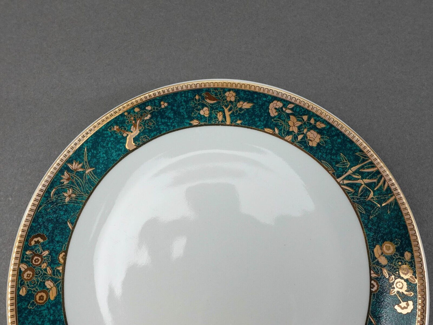 Cocema Fes Morocco Prestige Design Green Gold Bread & Butter Plate Set Of 8