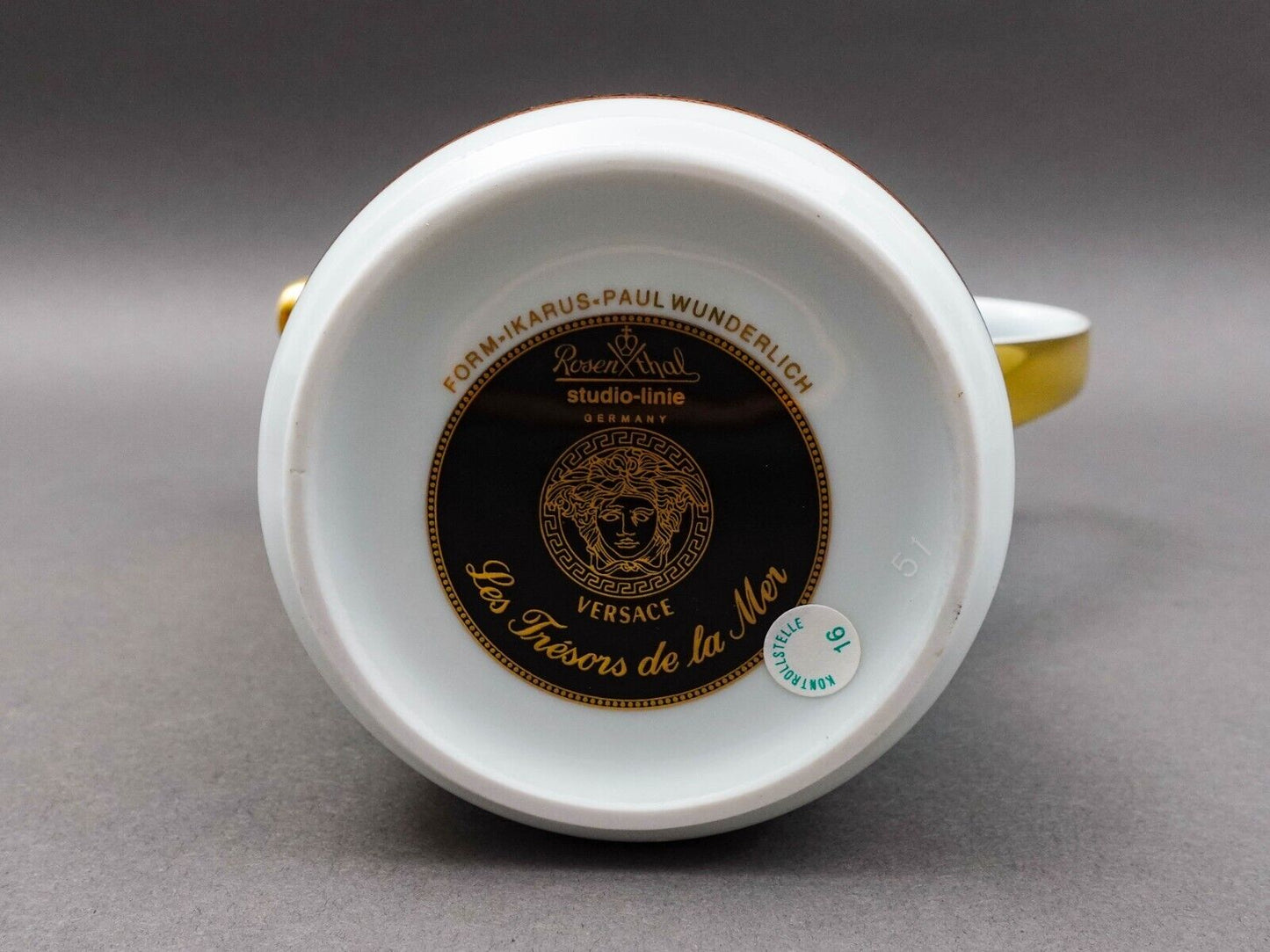 Versace Rosenthal Germany Les Tresors De La Mer Lidded Coffee Pot New With Box