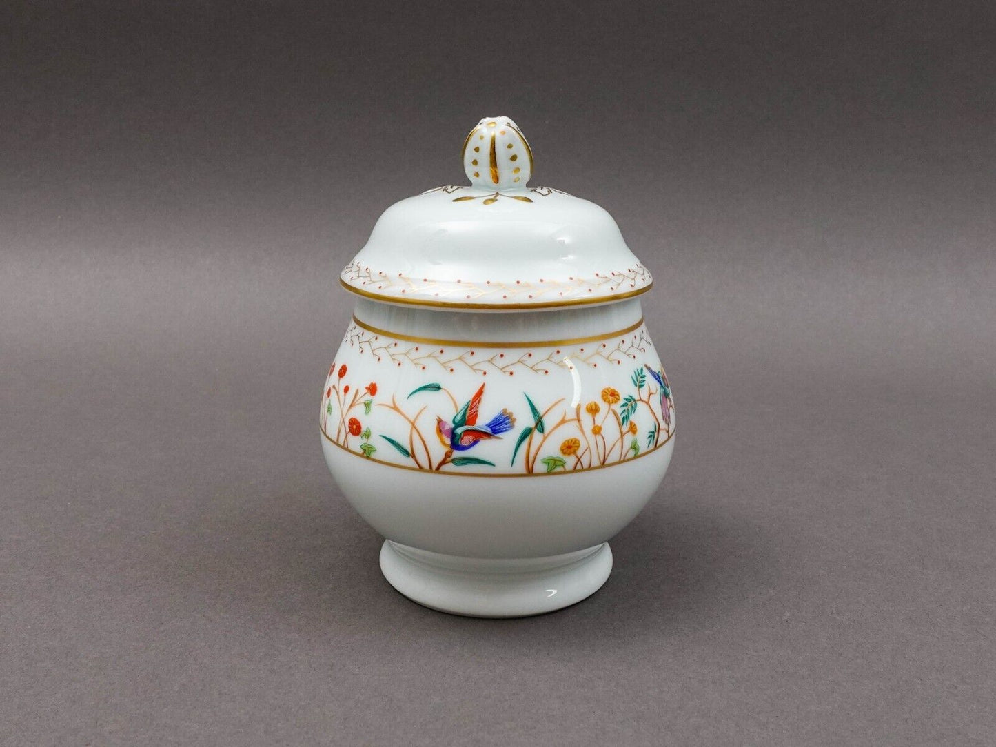 Tiffany & Co Audubon Limoges France Porcelain Sugar Bowl