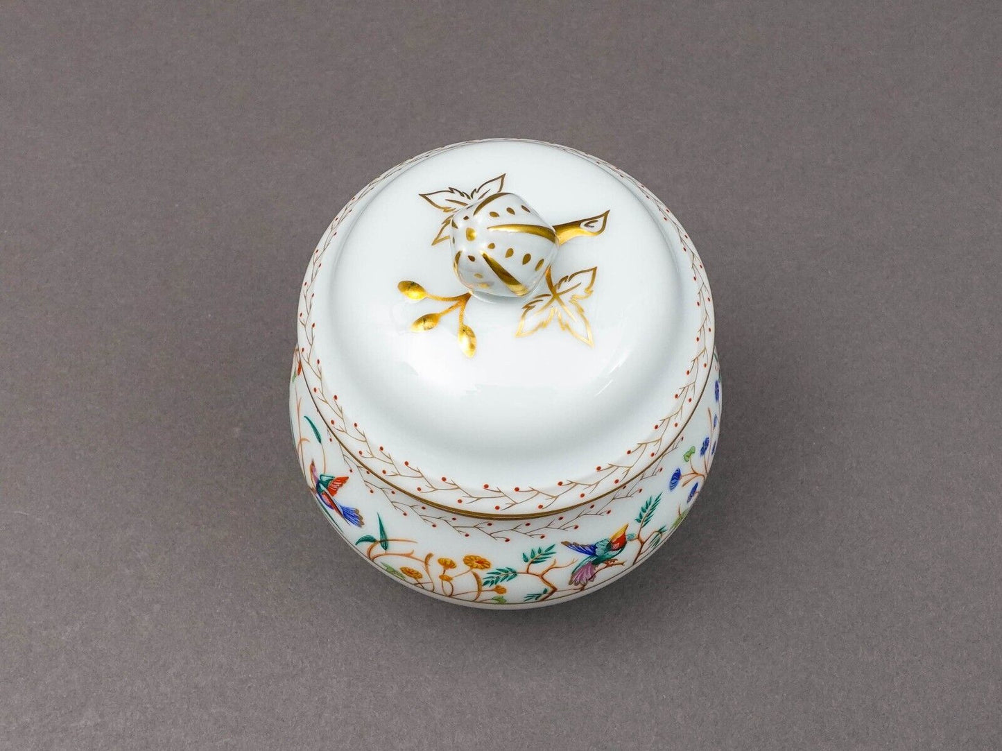 Tiffany & Co Audubon Limoges France Porcelain Sugar Bowl
