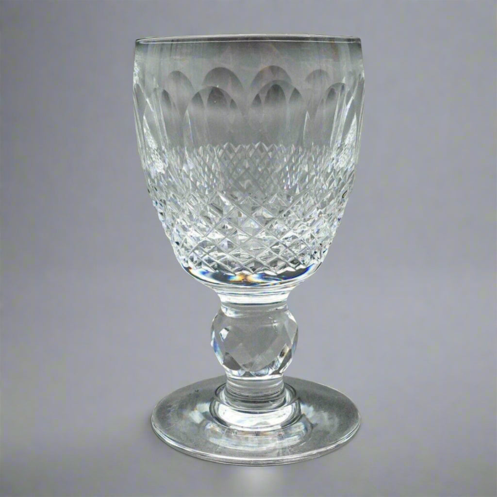 Waterford Crystal Colleen Claret Short Stem 3 7/8" Port Wine Glasses Set Of 4