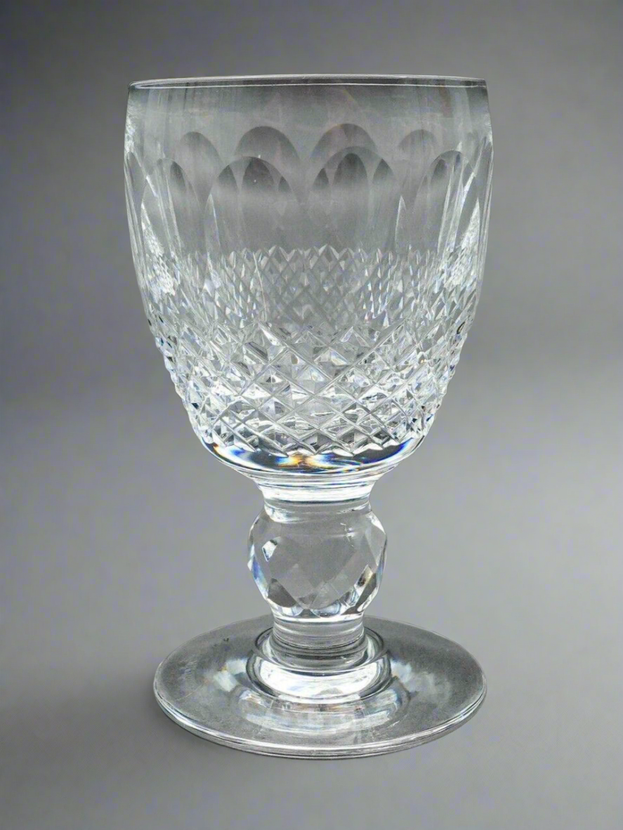 Waterford Crystal Colleen Claret Short Stem 3 7/8" Port Wine Glasses Set Of 4