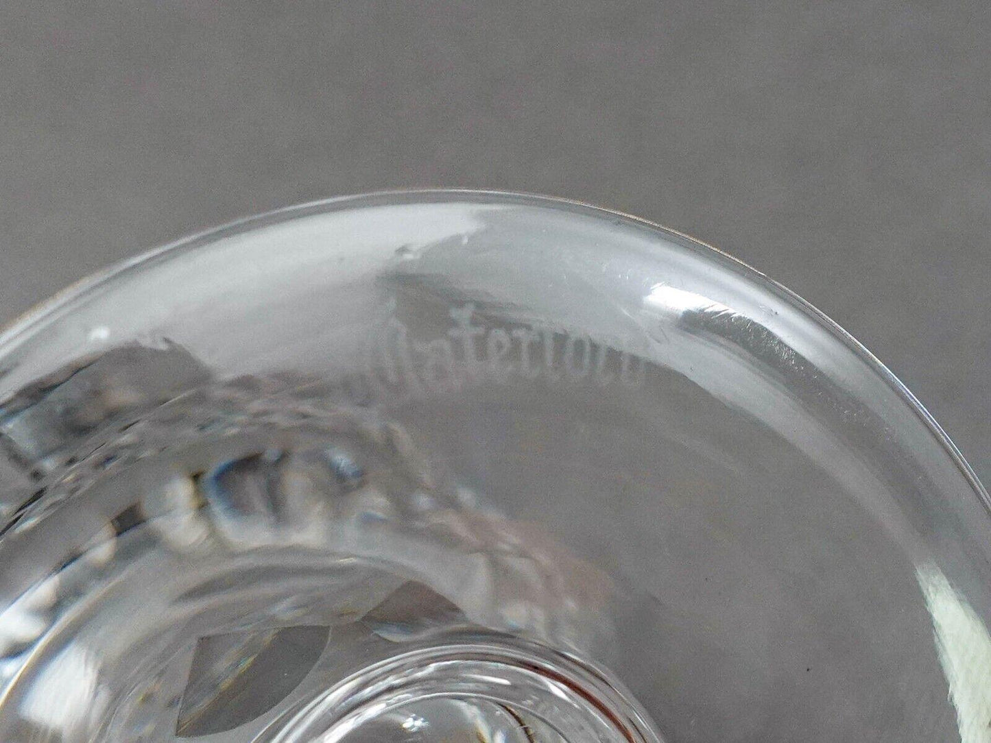 Waterford Crystal Colleen Claret Short Stem 3 7/8" Port Wine Glasses Set Of 4
