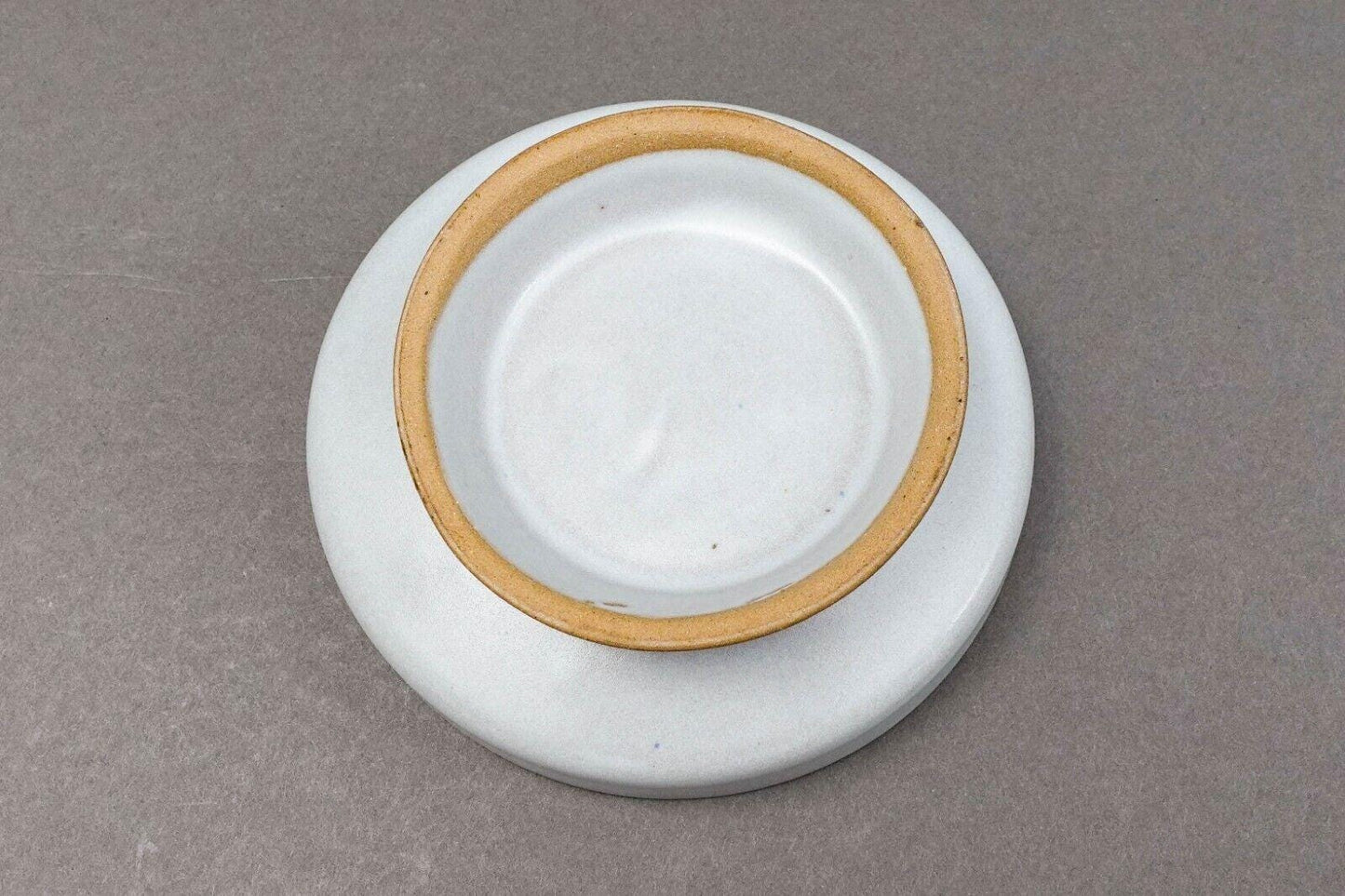 Jane Gordon Martz Marshall MCM Mushroom Ceramic Pottery Pedestal Dish Bowl
