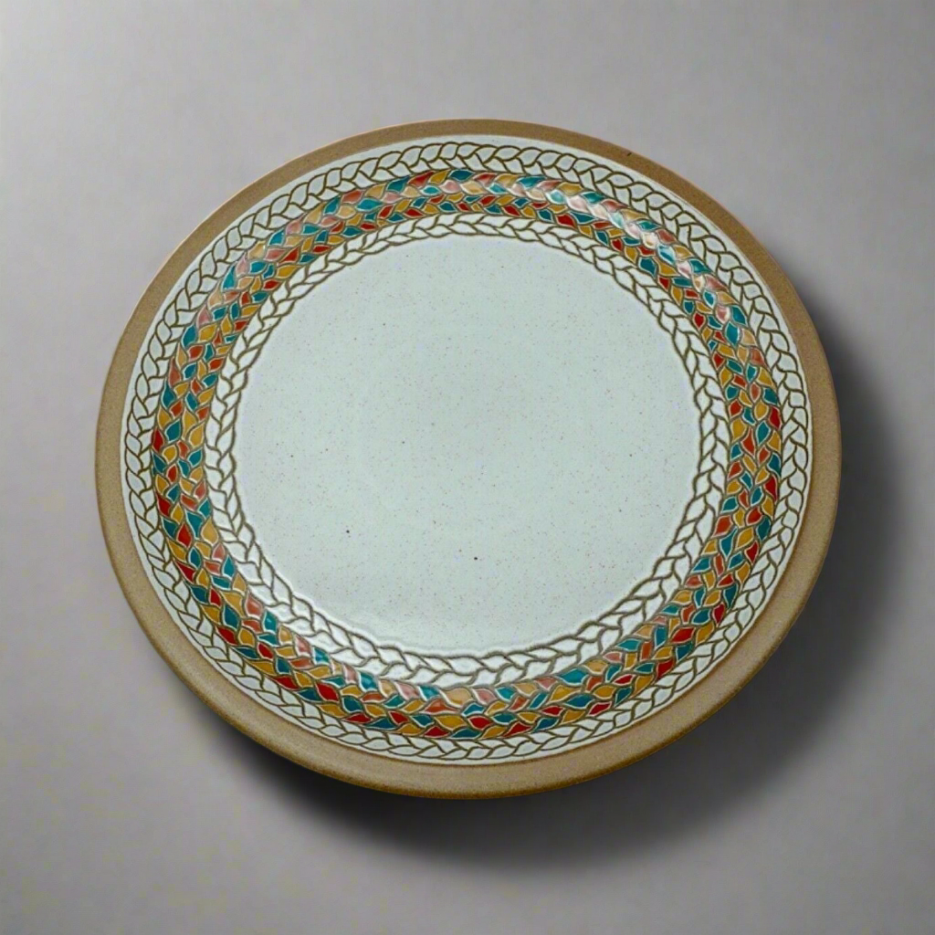 Midwinter England Braid Stoneware Dinner Plate Set Of 4