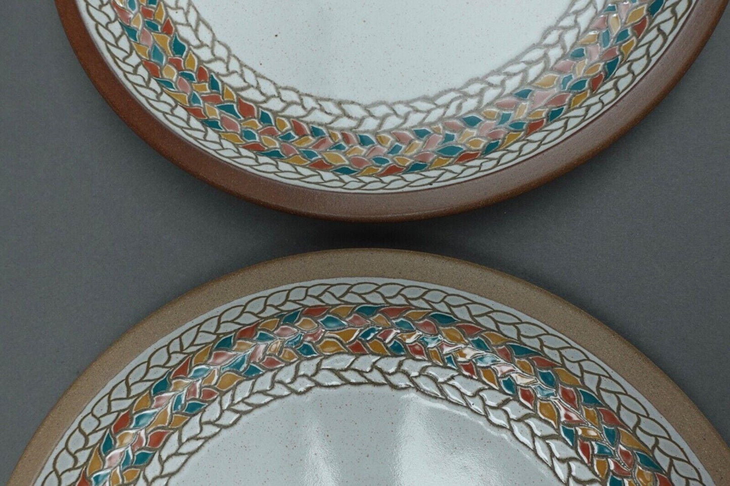 Midwinter England Braid Stoneware Dinner Plate Set Of 4