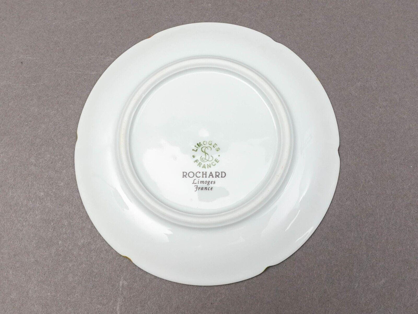 Rochard Limoges AJ Heritage Still Life Fruit 5.25" Bread & Butter Plate Set Of 6