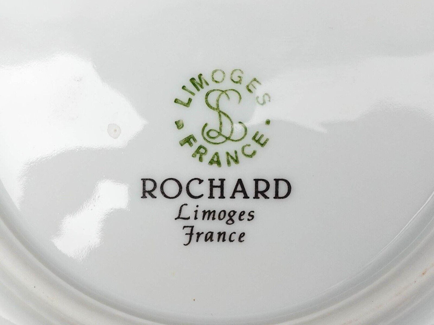 Rochard Limoges AJ Heritage Still Life Fruit 5.25" Bread & Butter Plate Set Of 6