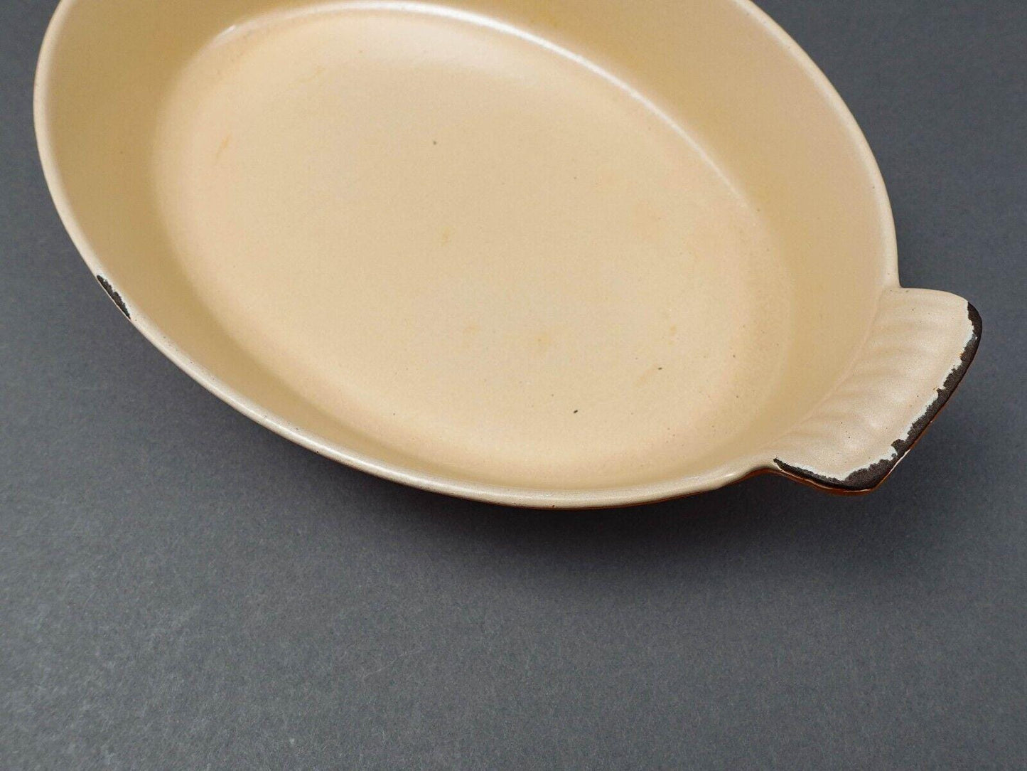 Le Creuset France Flame Orange Enamel Oval #36 #24 #20 Au Gratin Baker Set Of 3