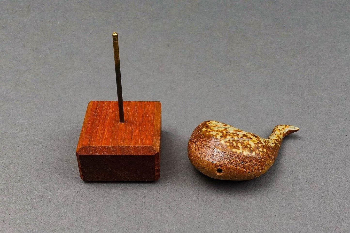 Richard Peeler (1928-1998) MCM Handcrafted Studio Pottery Bird Sculpture