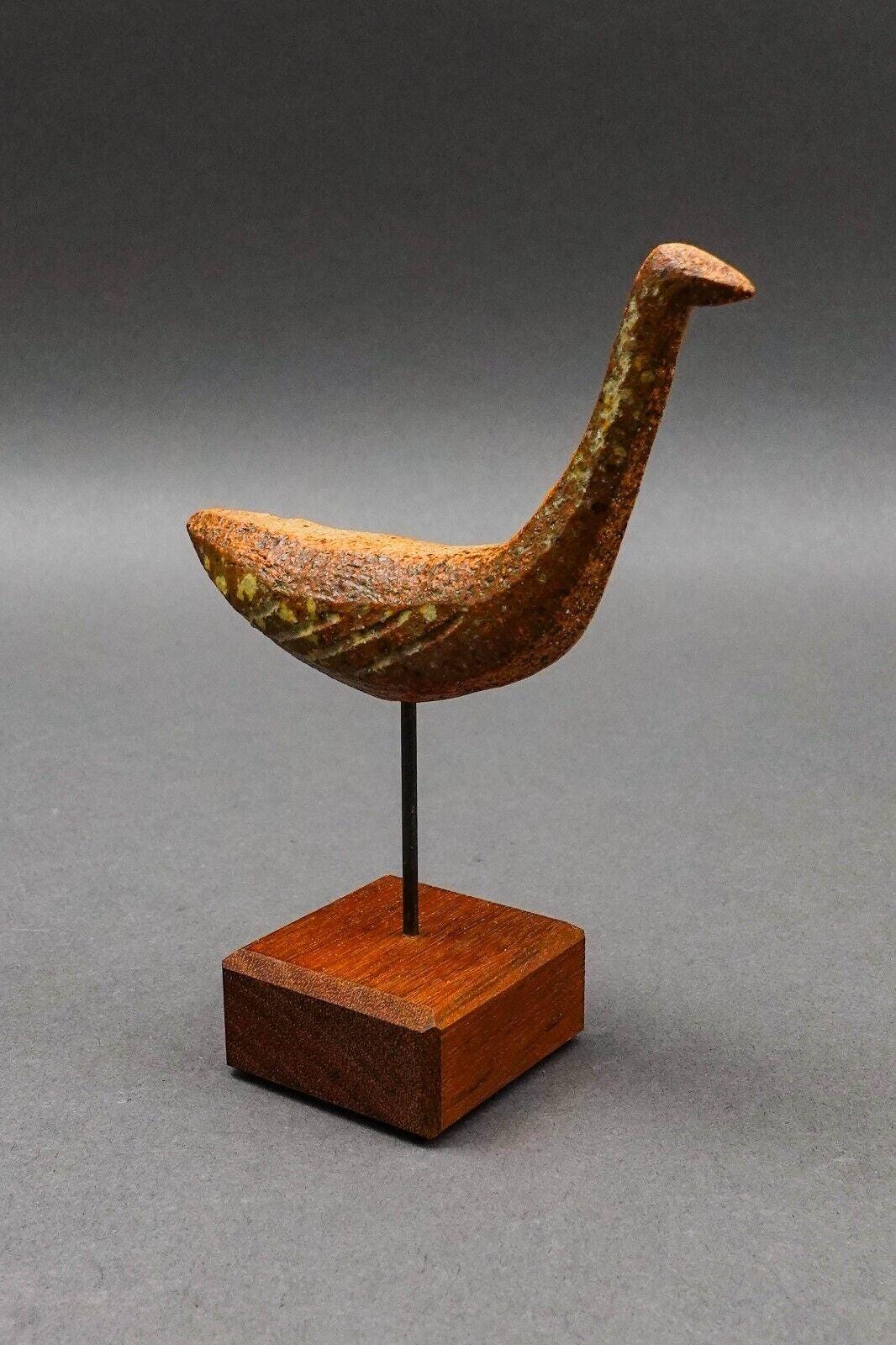 Richard Peeler (1928-1998) MCM Handcrafted Studio Pottery Bird Sculpture